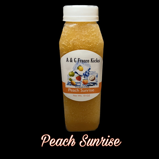 🍑”Peach Sunrise”🍑 Frozen Vodquila Cocktail